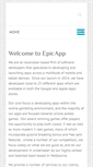 Mobile Screenshot of epicwinapp.com