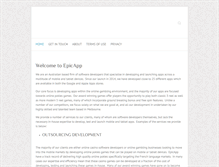 Tablet Screenshot of epicwinapp.com